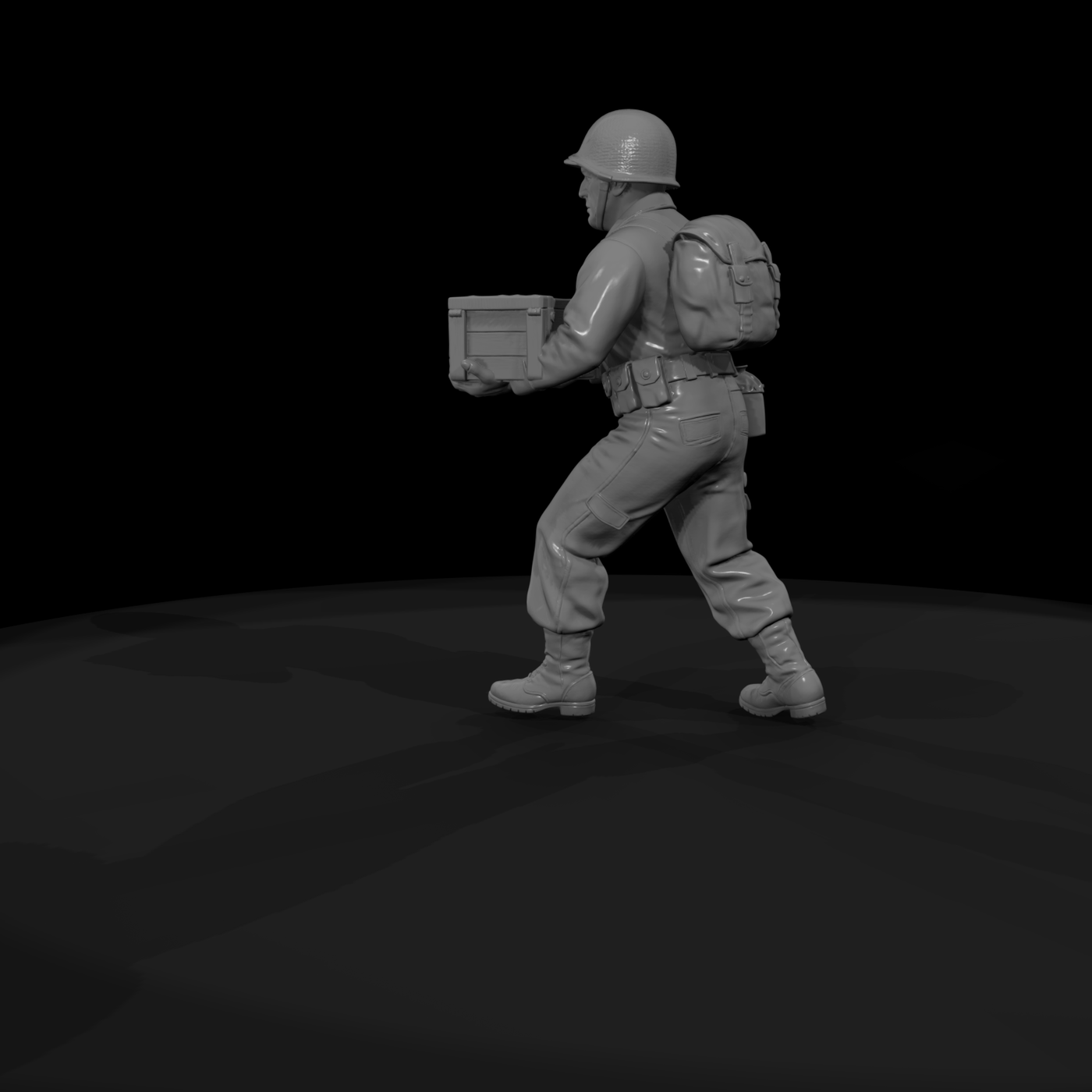 Ww2 Army 099 Wwii U S Army Grenadier Figure