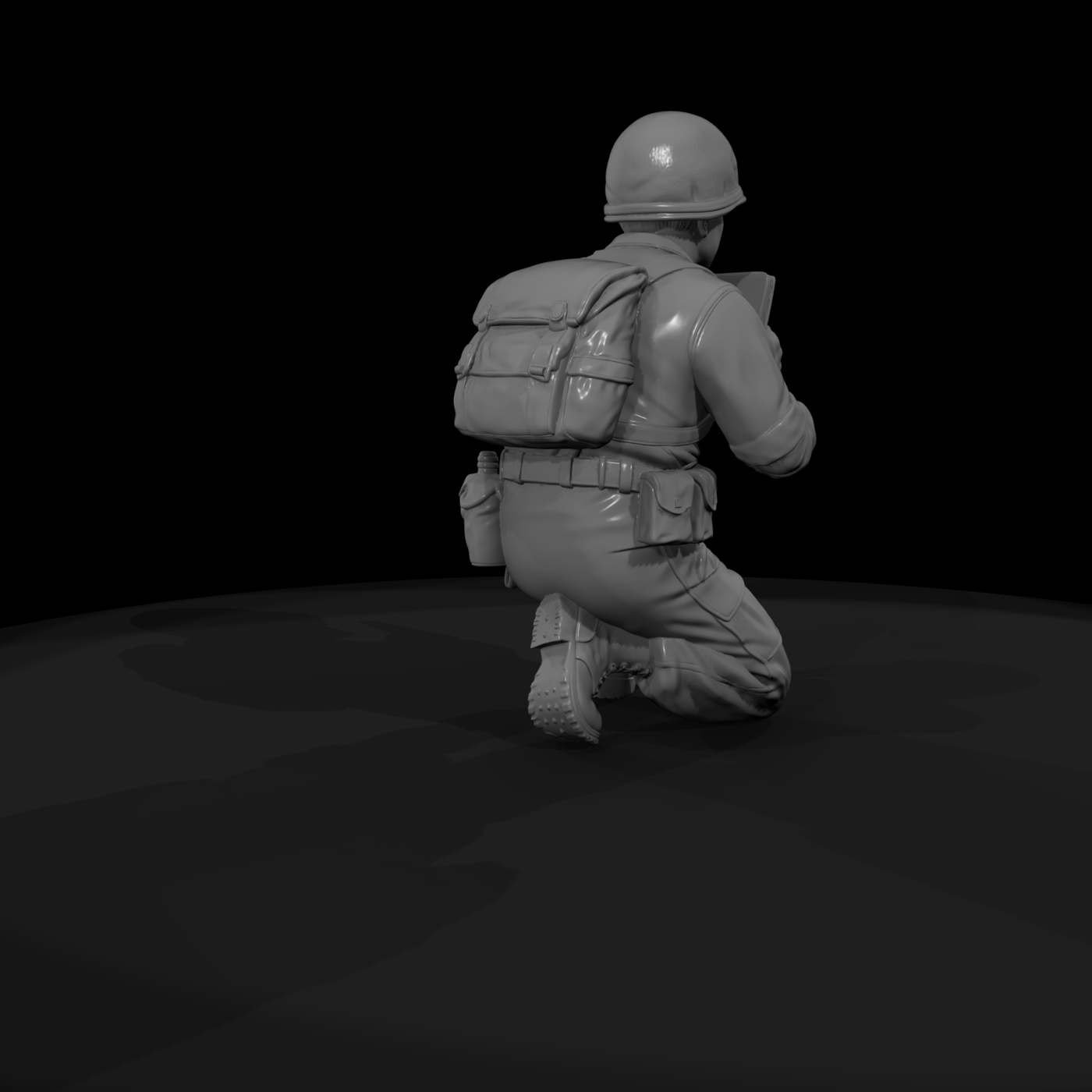Vn Army 014 Vietnam U S Army Platoon Leader Figure