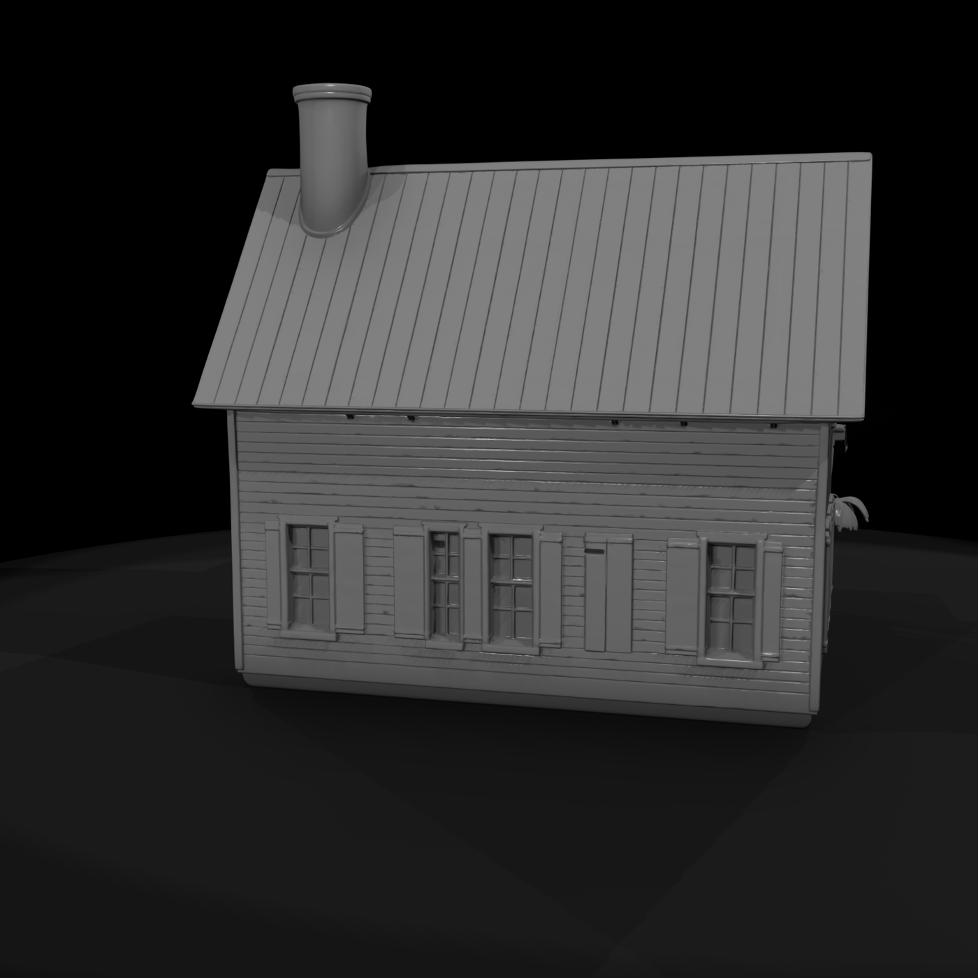 20260612 Autumn White House Black Roof 4Eb11B5F77