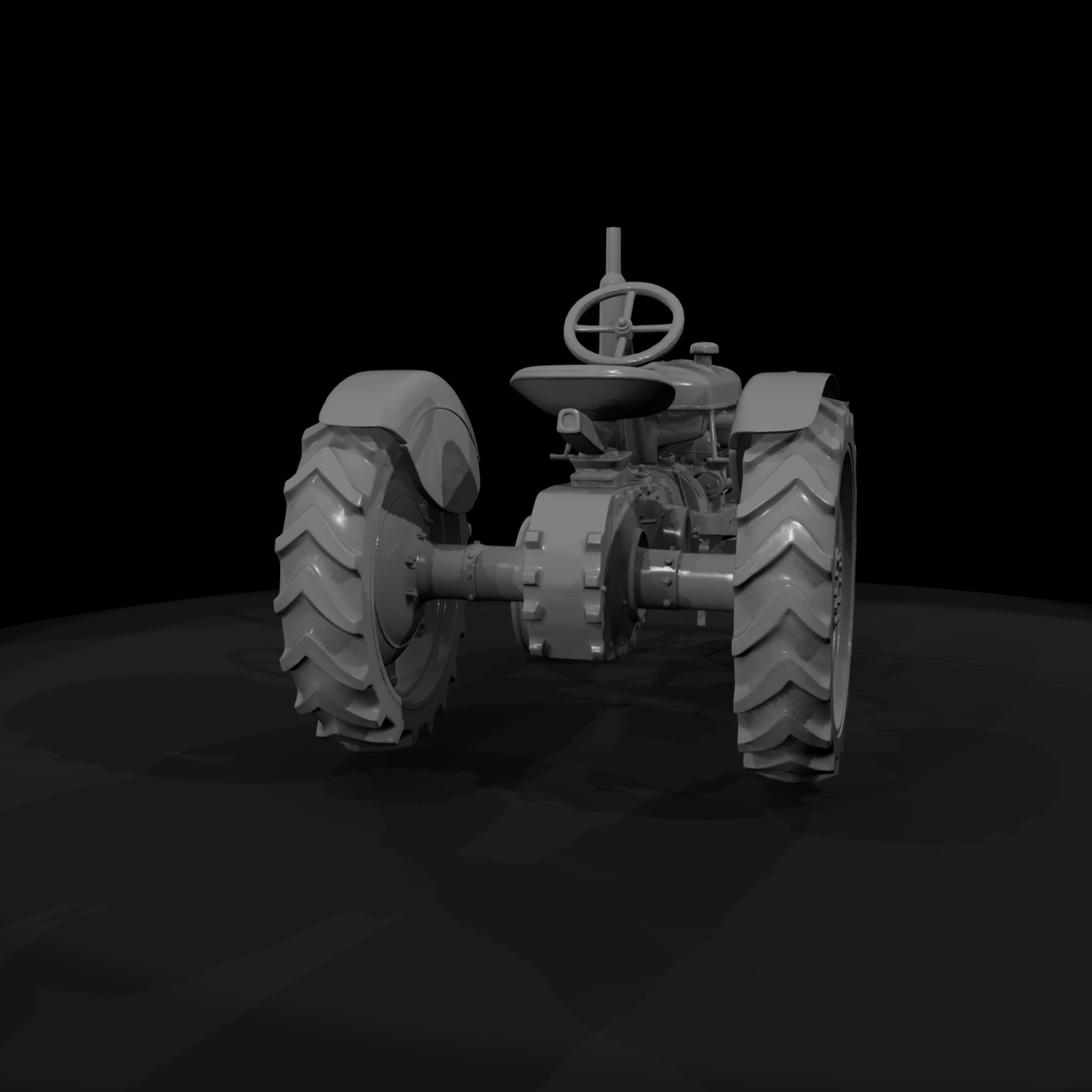 1950s Vintage Farm Tractor