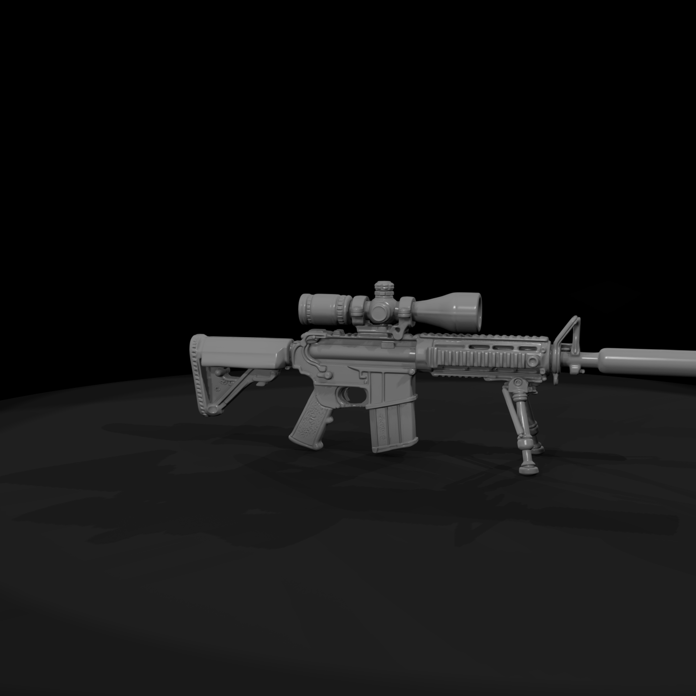 M110 SASS Designated Marksman Rifle
