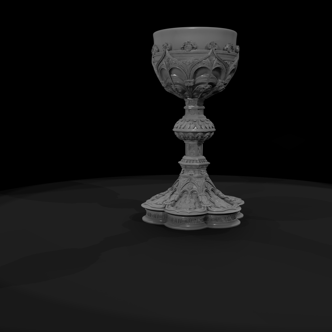 Ornate Gothic Chalice — & Displays