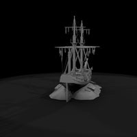 beached-tall-shipwreck-diorama-focal-ho-1-87-085201 — thumbnail 8