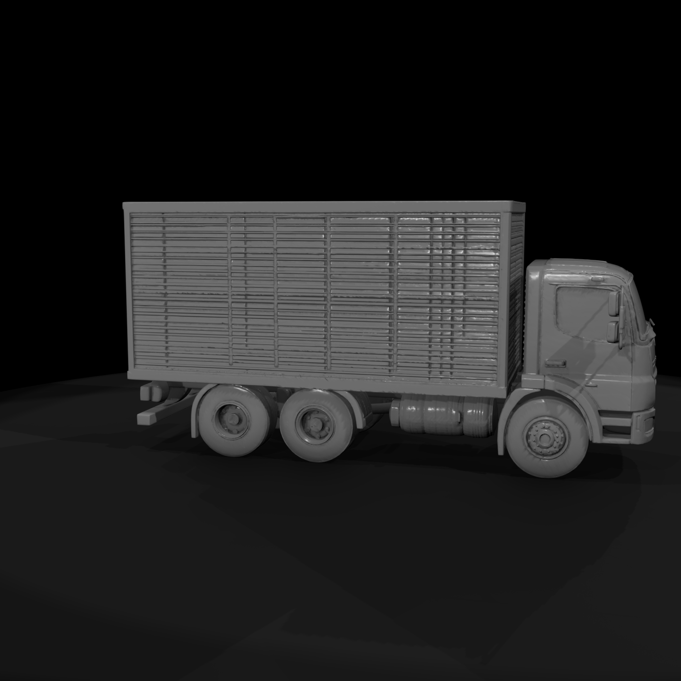 Mercedes‑Benz Atron Box Truck (2011) — 3‑Axle