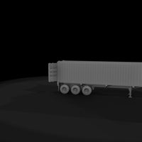 shipping-container-on-traile-open-v1-v1 — thumbnail 9