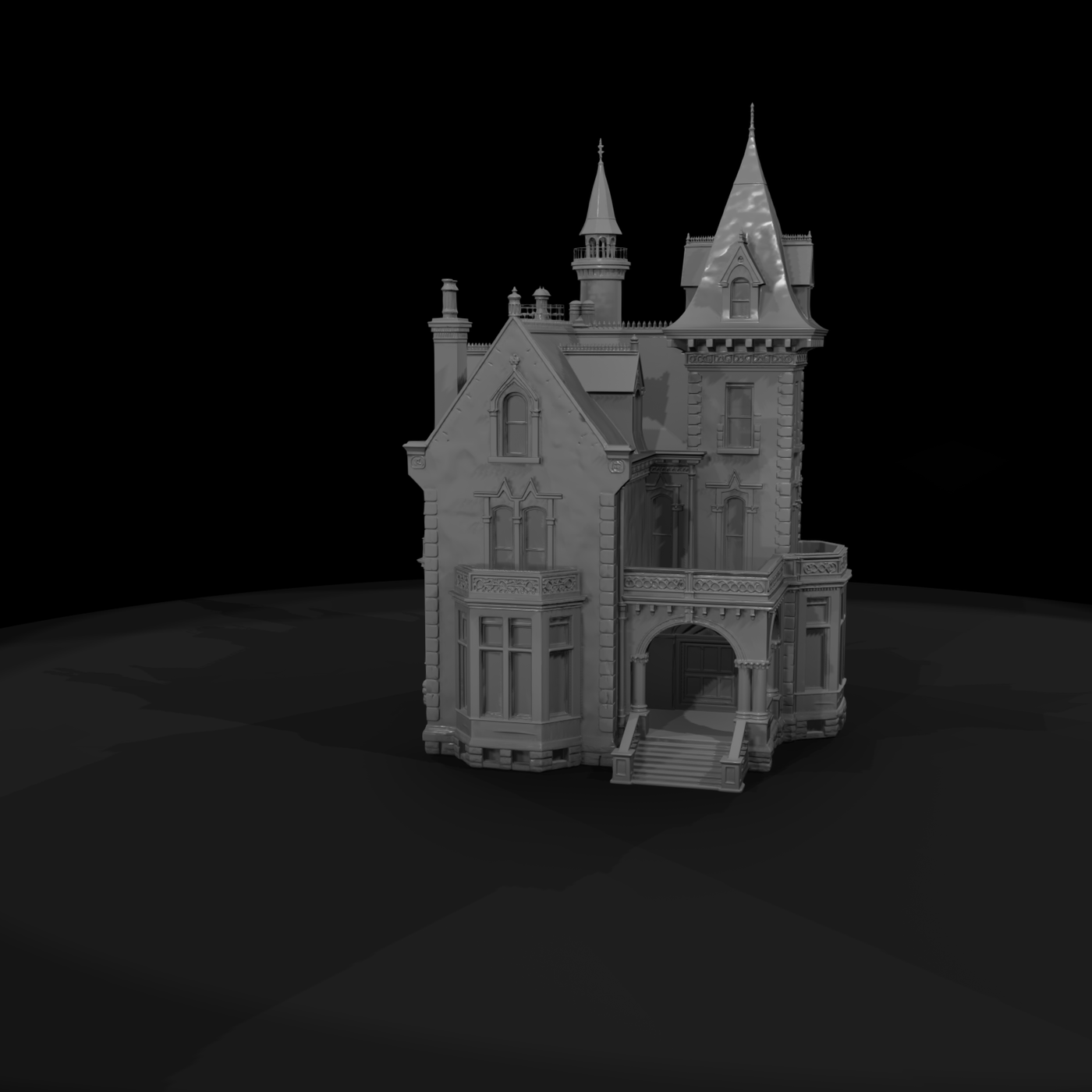 Victorian Gothic Mansion