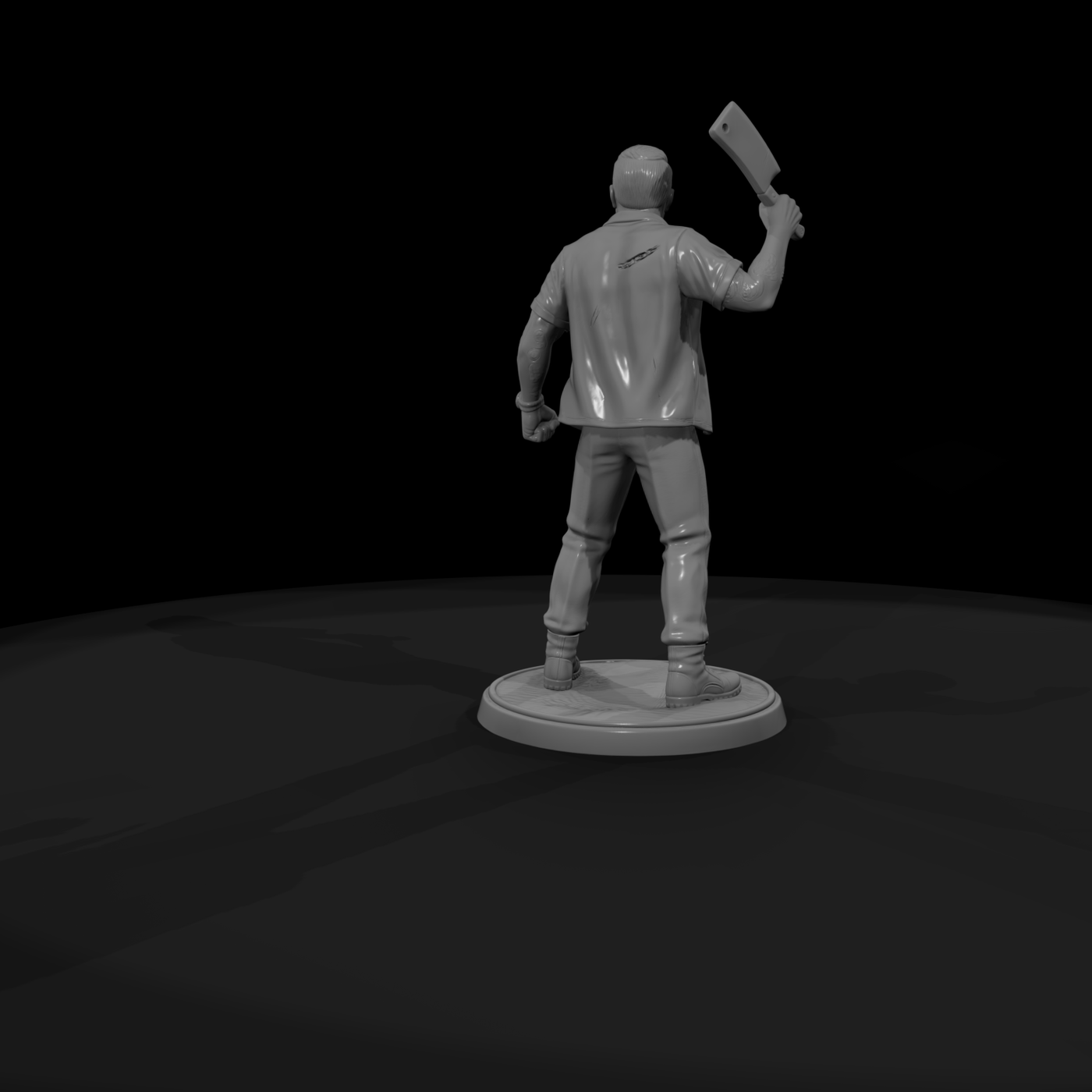 Street Enforcer with Cleaver