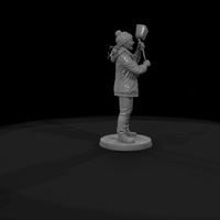 Cheering Sports Fan with Cowbell — thumbnail 8