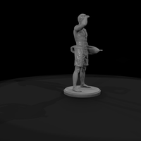 Beach Lifeguard with Rescue Tube — thumbnail 8