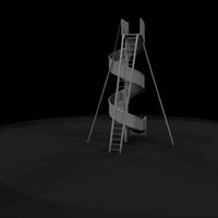 minimalist_3d_spiral_playground_slide — thumbnail 7