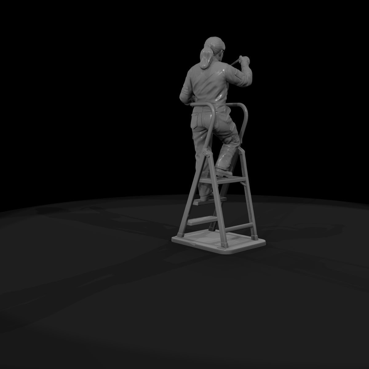 air-034-worker-oil-check-tech