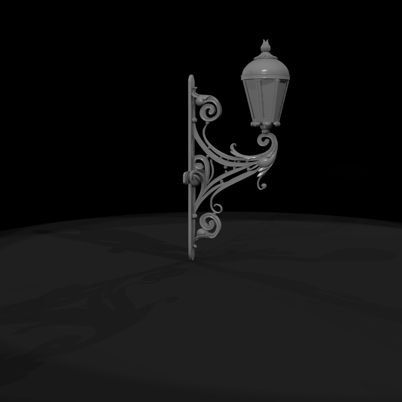 Victorian Ornate Wall Lantern