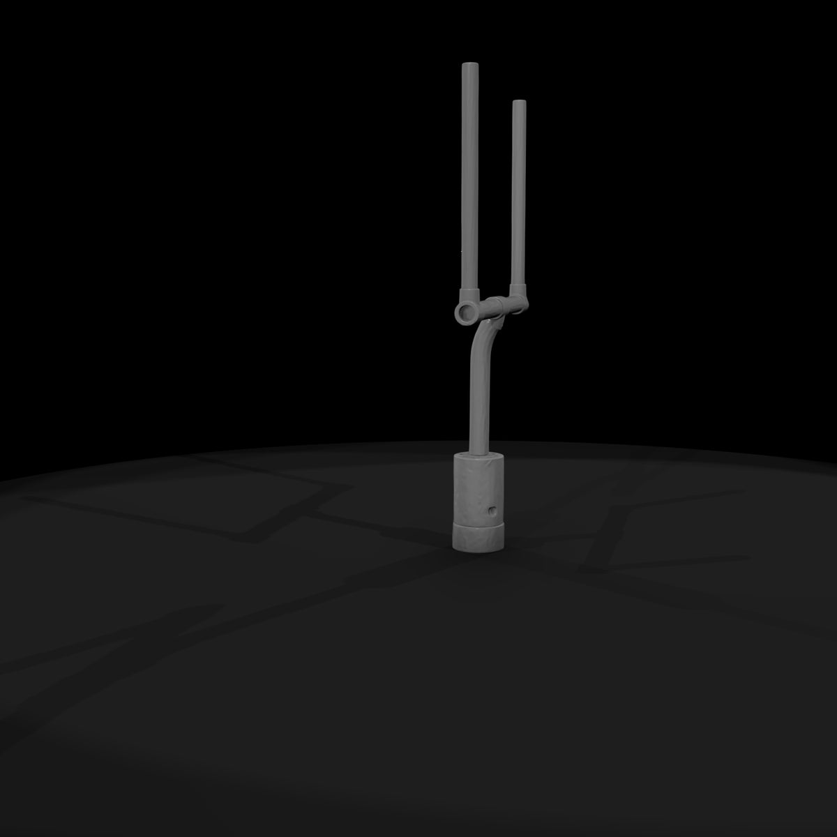 american-football-goalpost-low-poly-matte-420577