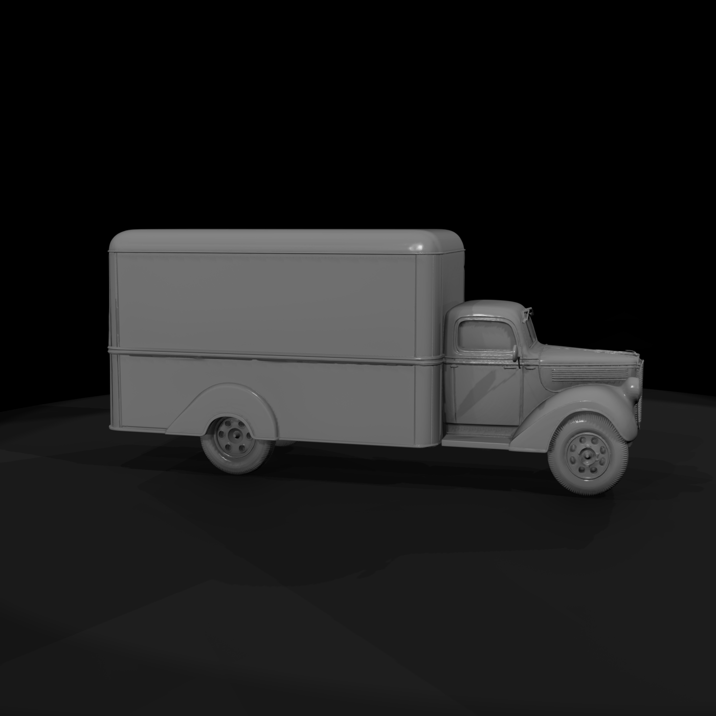 Vintage Box Truck