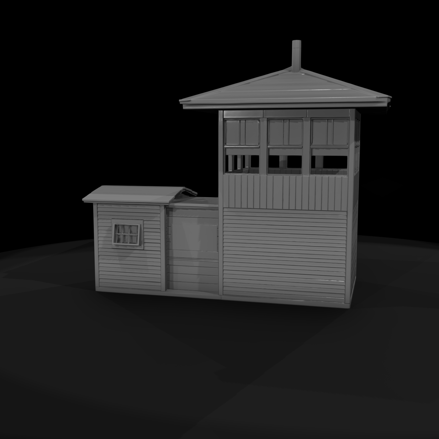 20260612 Two Story Railroad Signal Tower 8Fecf94C6
