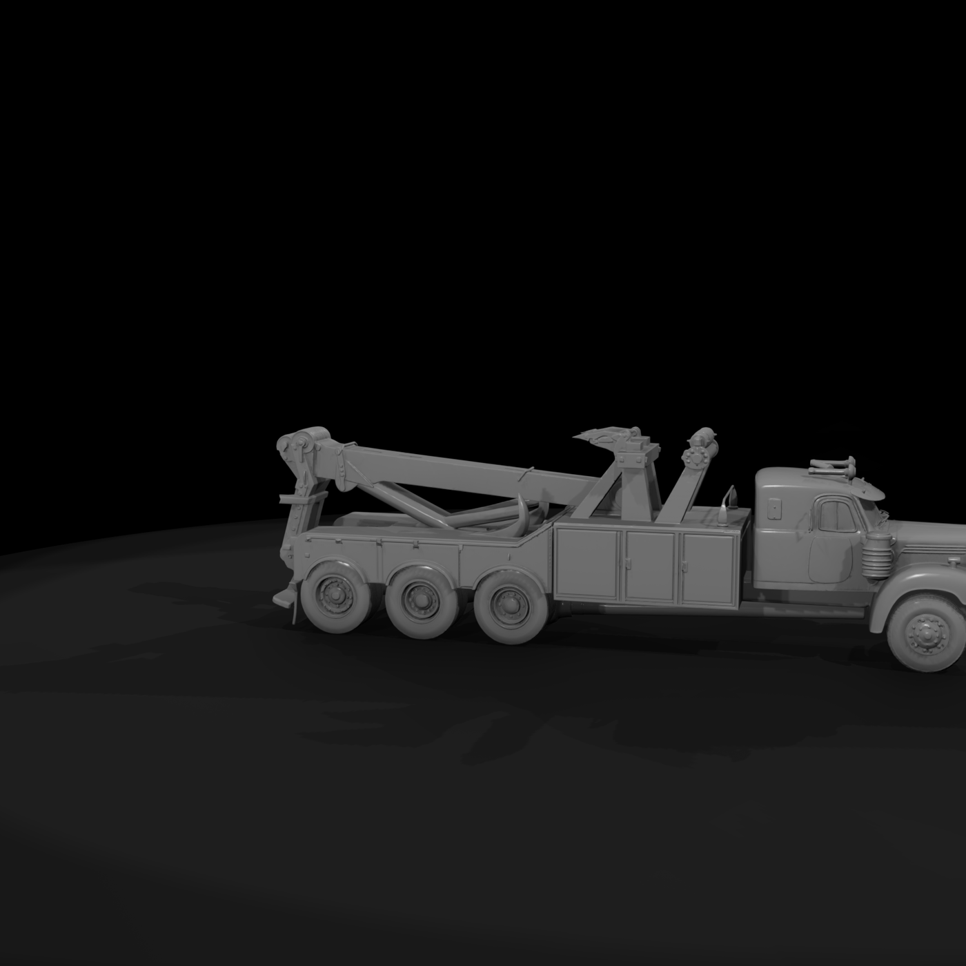 Heavy-Duty Tow Truck Wrecker
