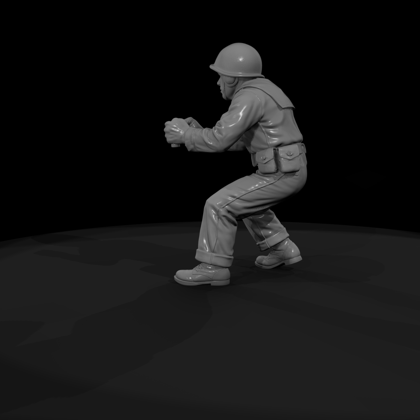 Ww2 Navy 074 Wwii U S Navy Naval Gun Crewman Figur