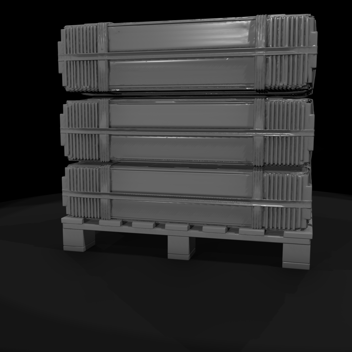 Palletized Roof Shingle Bundles on Pallet