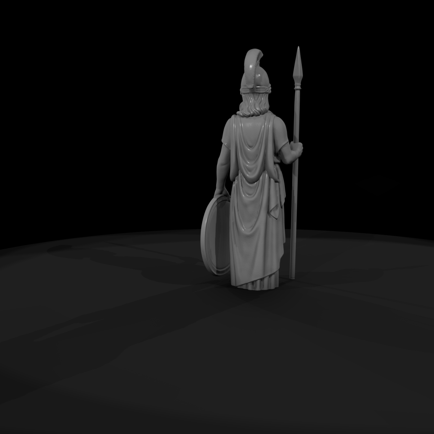 Myth 0253 Mythology Athena Miniature Figure