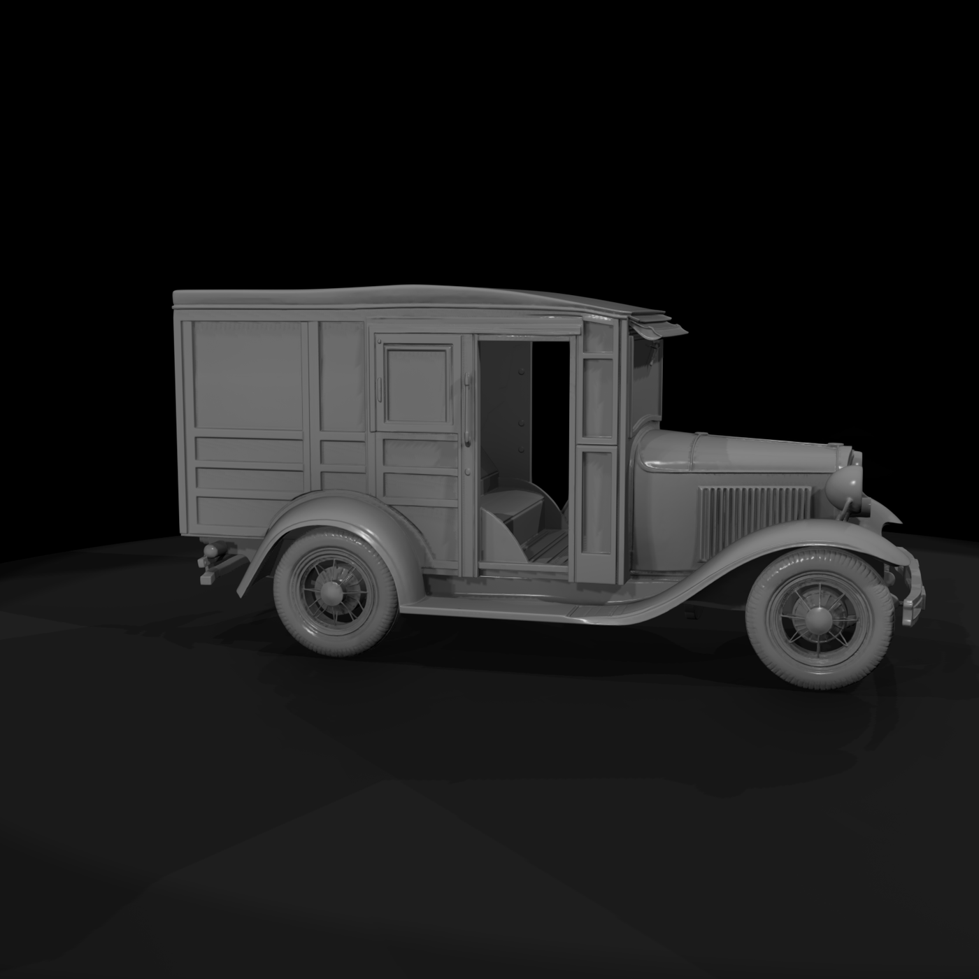 1930s Panel Delivery Truck
