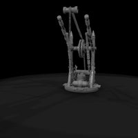 stylized-medieval-dock-crane-diorama-prop-143619 — thumbnail 8