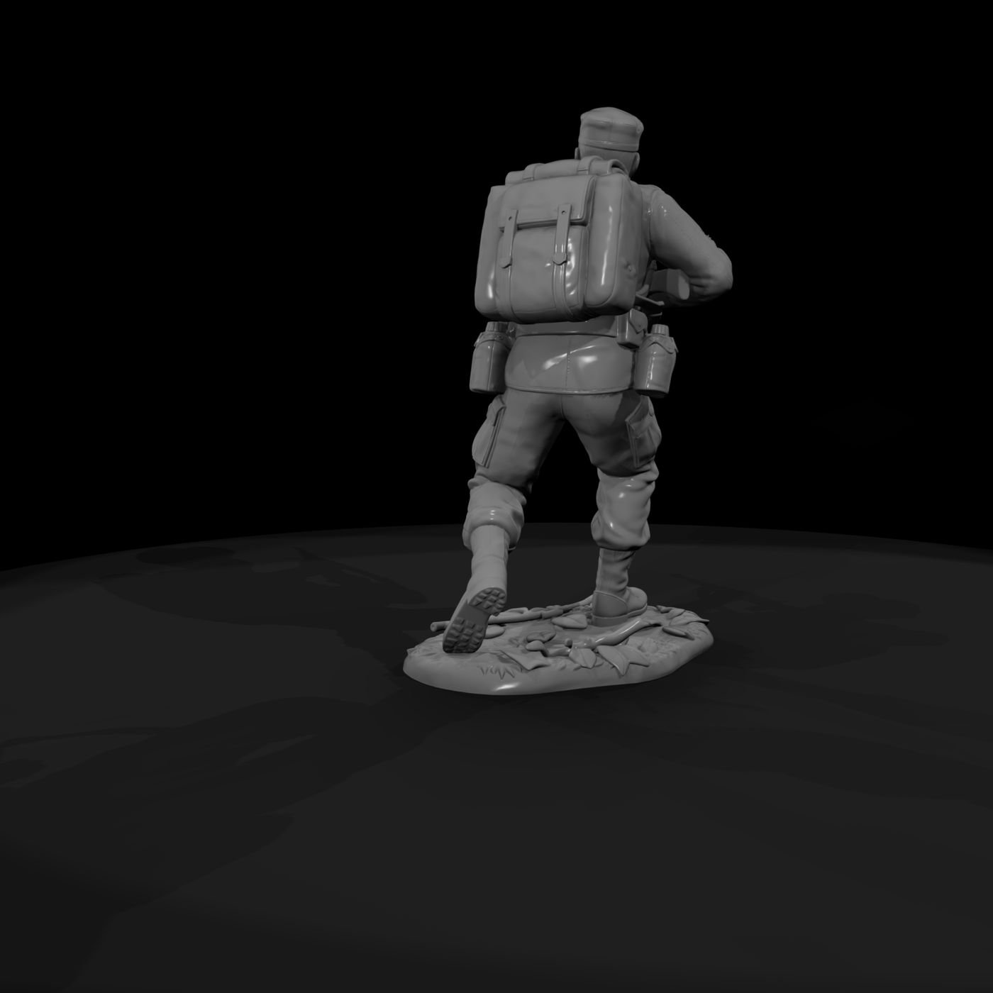 WWII Alamo Scout Advancing