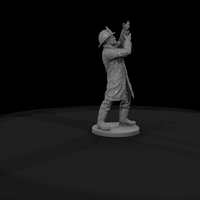 1920s Firefighter Raising a Ladder — thumbnail 8