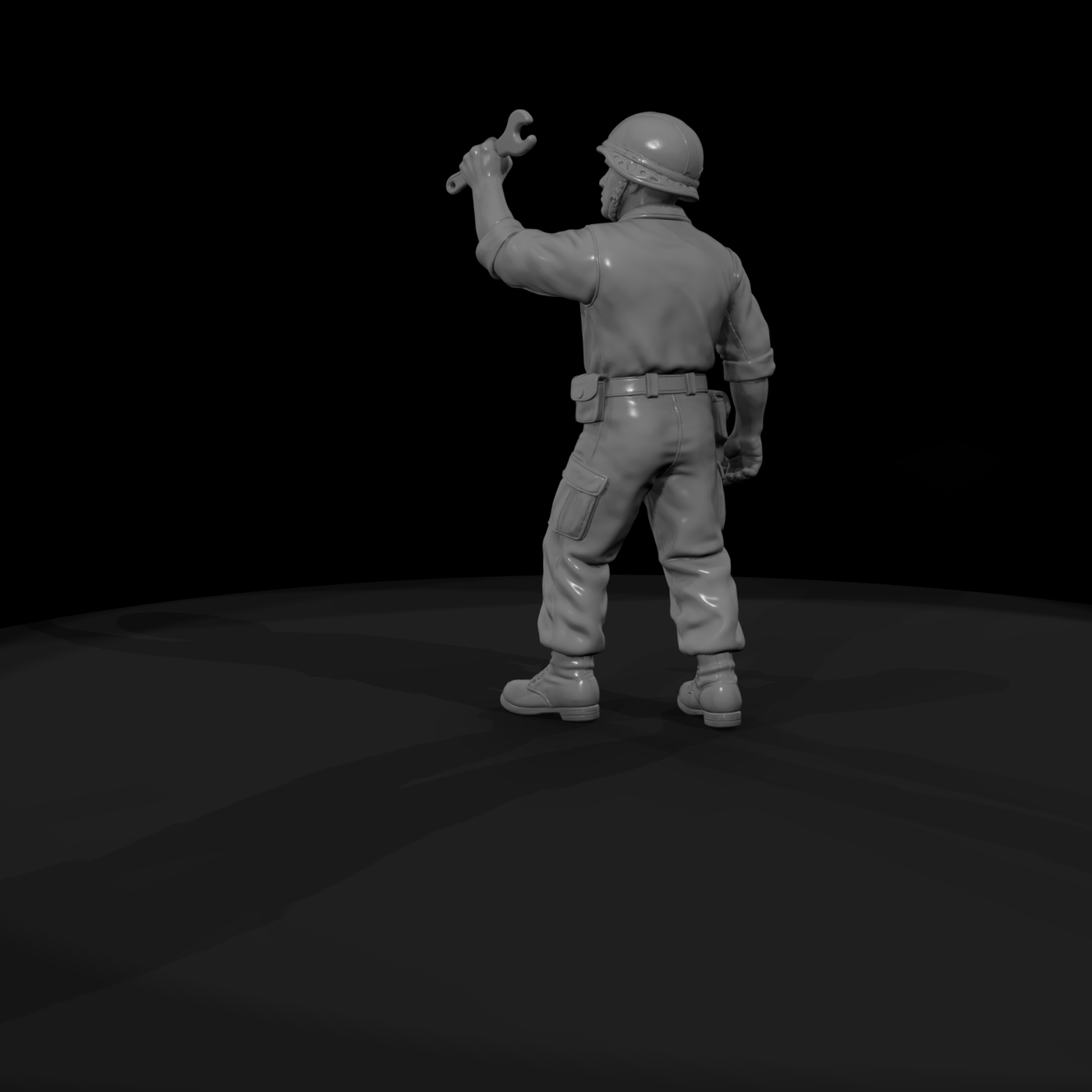 Vn Army 027 Vietnam U S Army Mechanic Figure