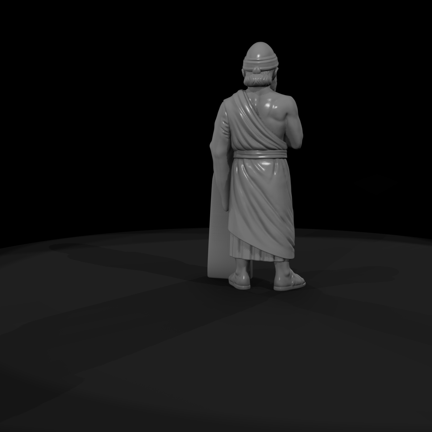 Hist 0007 Historical Hammurabi Miniature Figure
