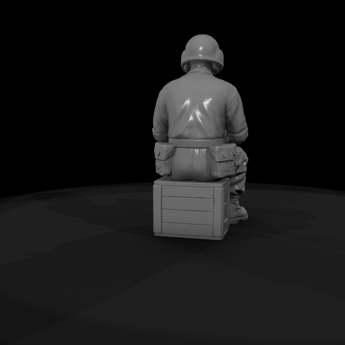 Vn Army 010 Vietnam U S Army Supply Clerk Figure