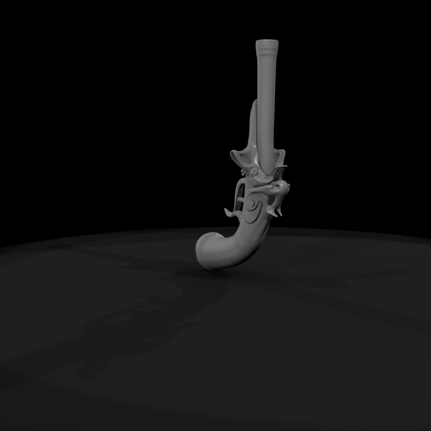Ornate Flintlock Pistol