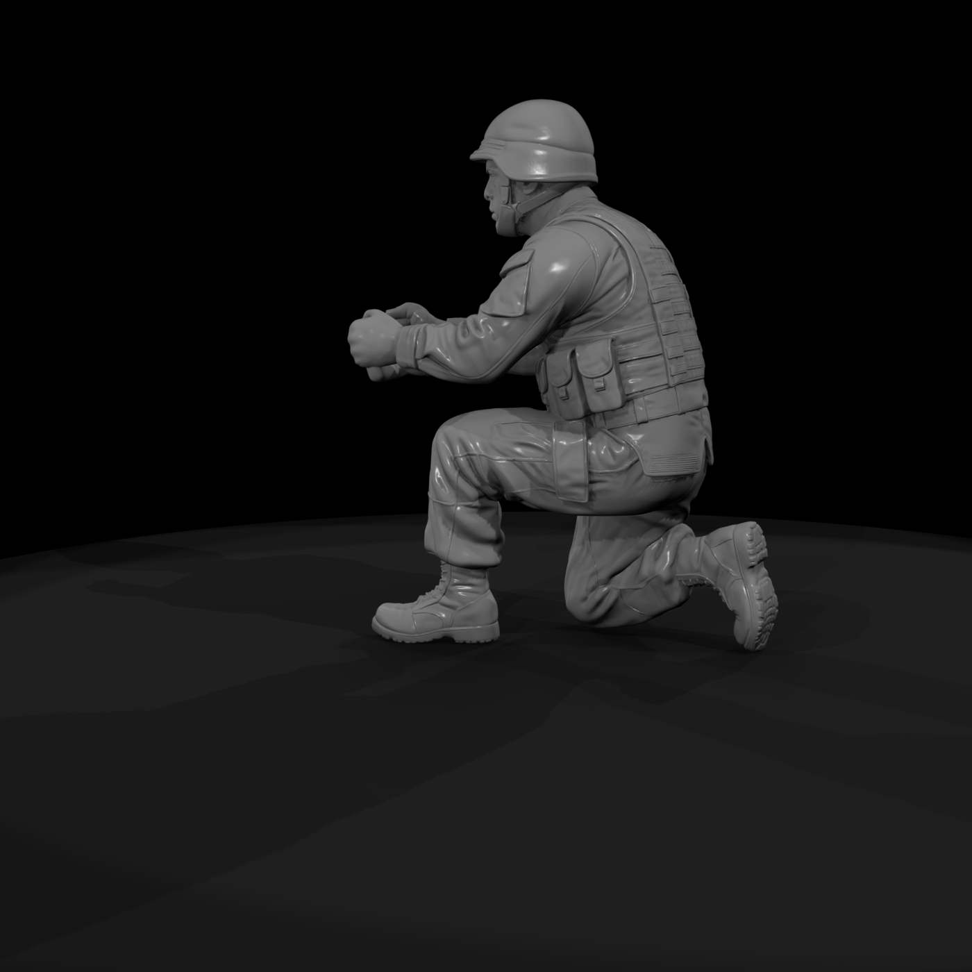 Mod Army 069 Modern U S Army Machine Gun Assistant