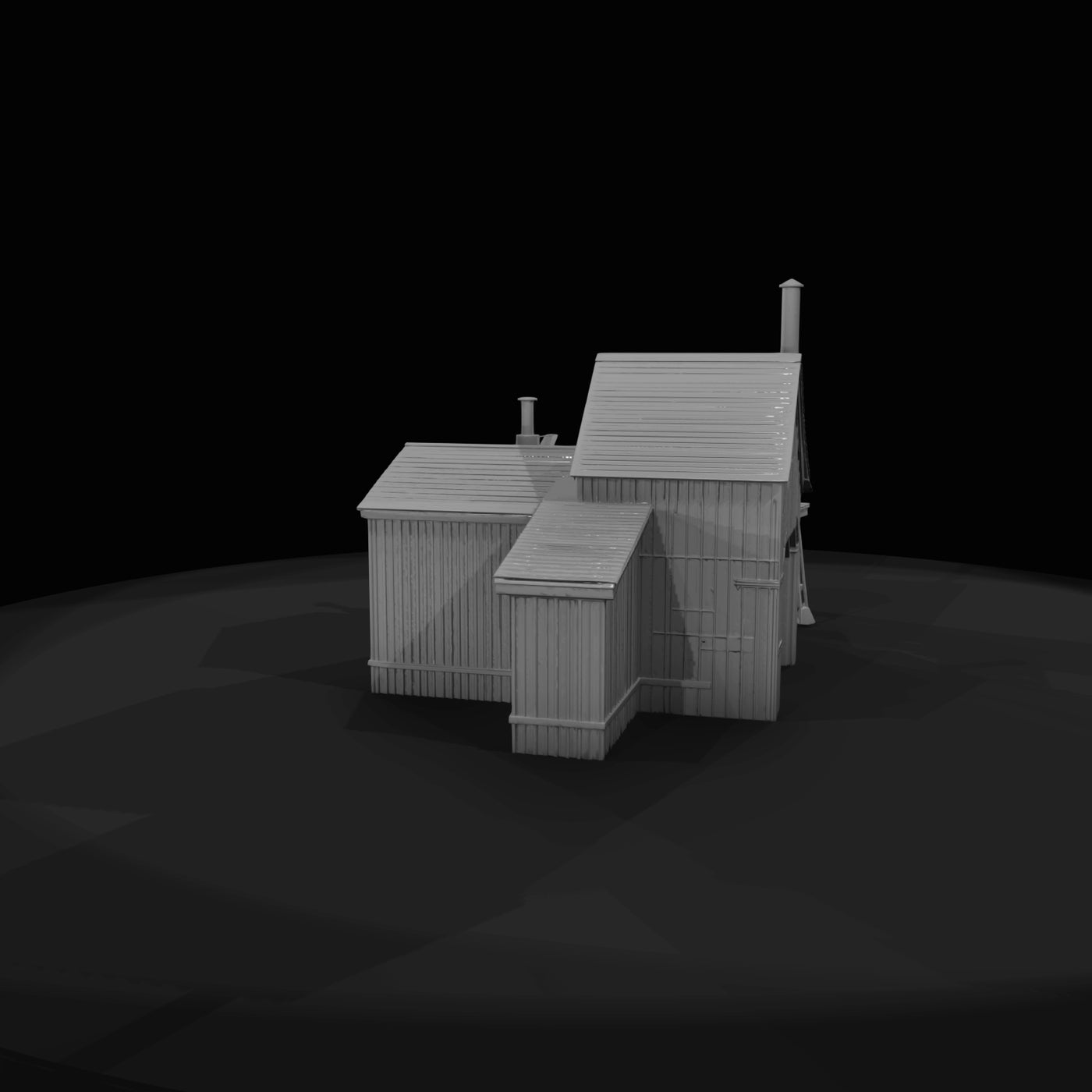small-wooden-shed-with-elevated-water-tank