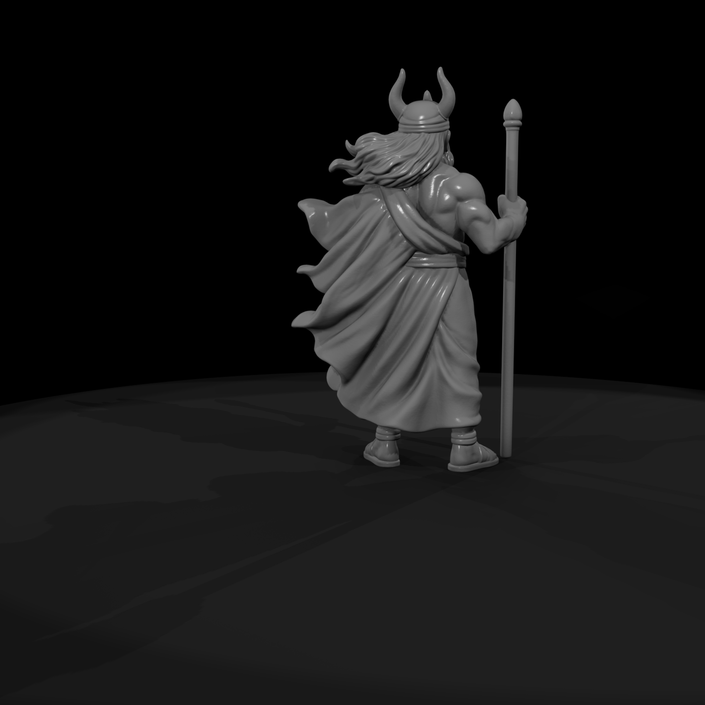 Myth 0378 Mythology Enlil Miniature Figure