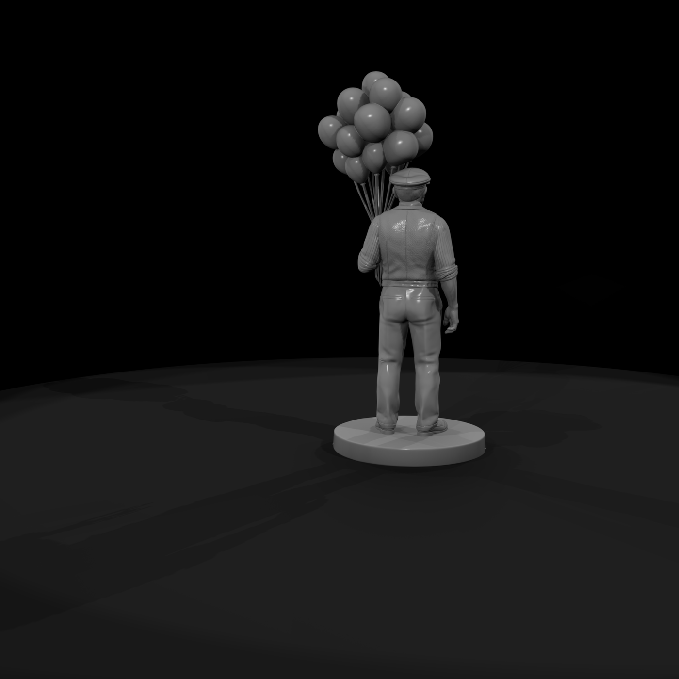 Cir 071 Worker Balloon Seller