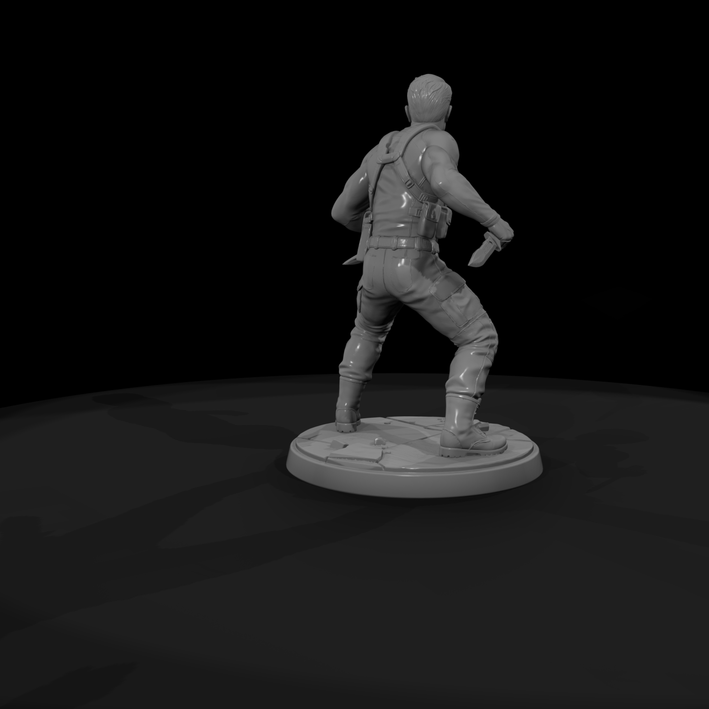 Crm 073 Hitman Knife Assassin