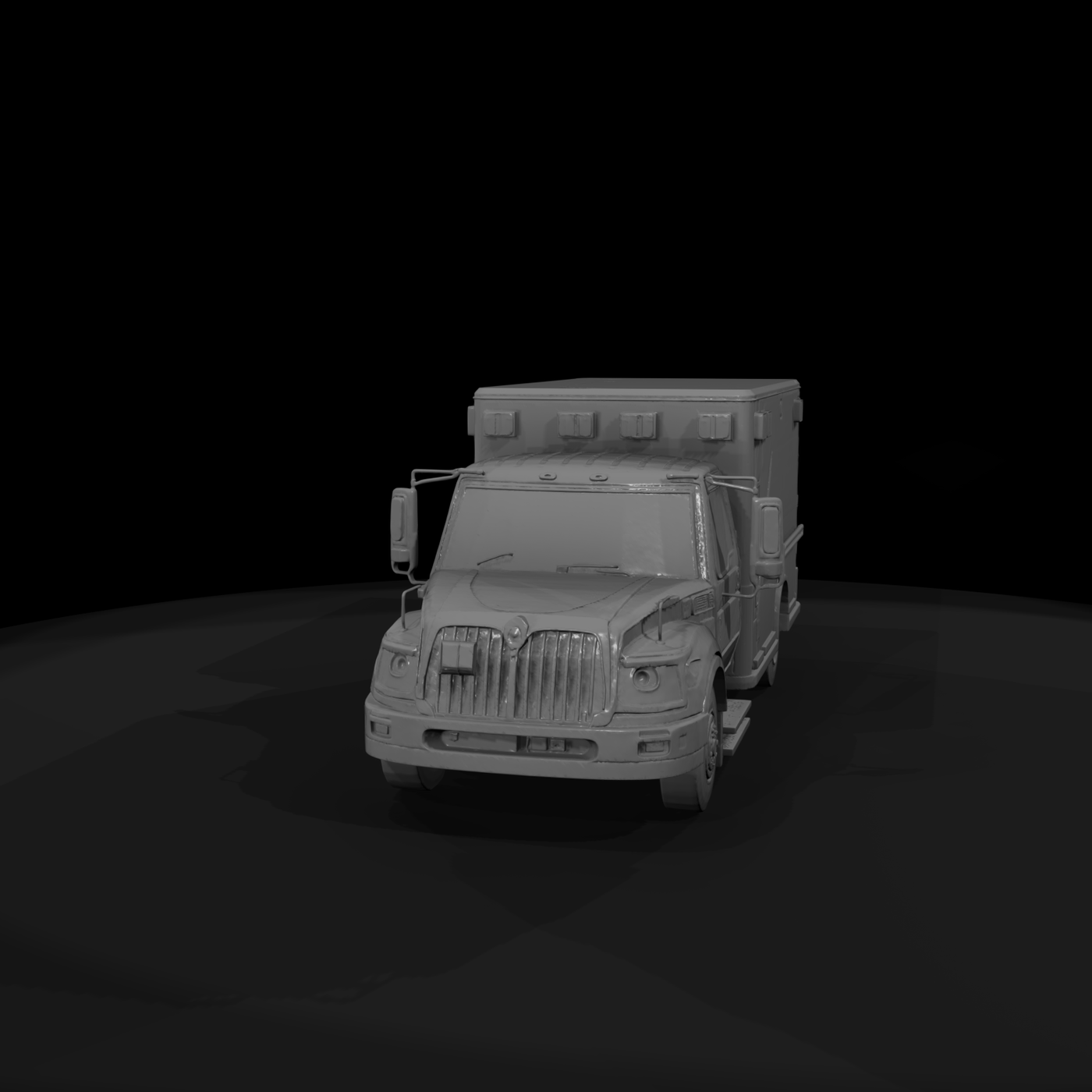 2015 International TerraStar Ambulance Truck