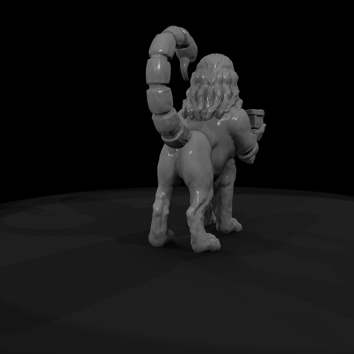 myth-0494-mythology-manticore-miniature-figure