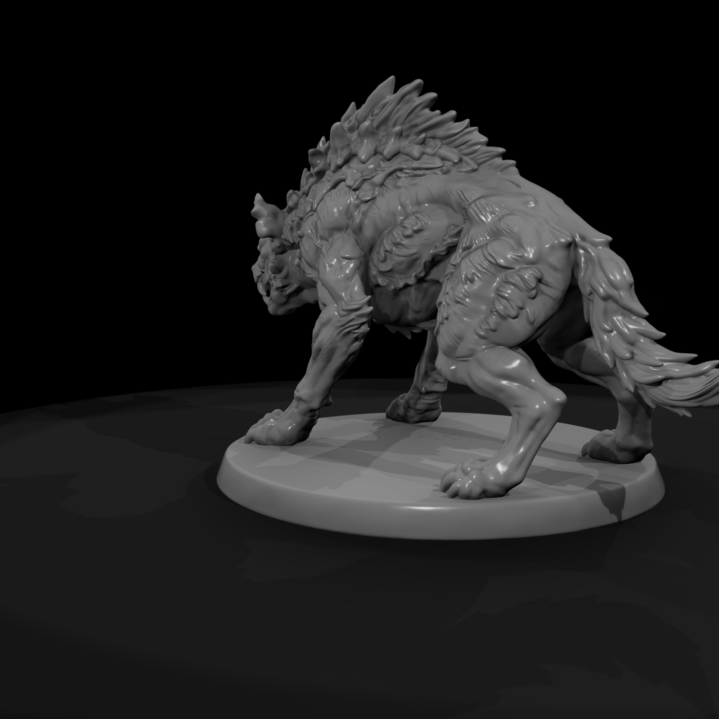 Spined Feral Hound Beast