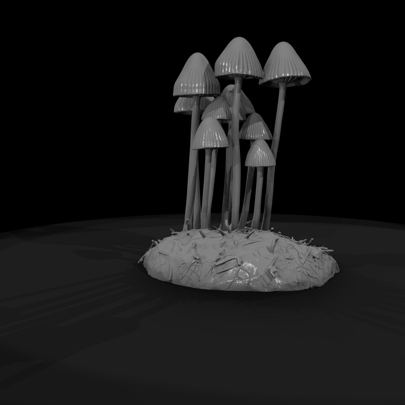 stylized-bonnet-mushroom-cluster-diorama-prop-263645