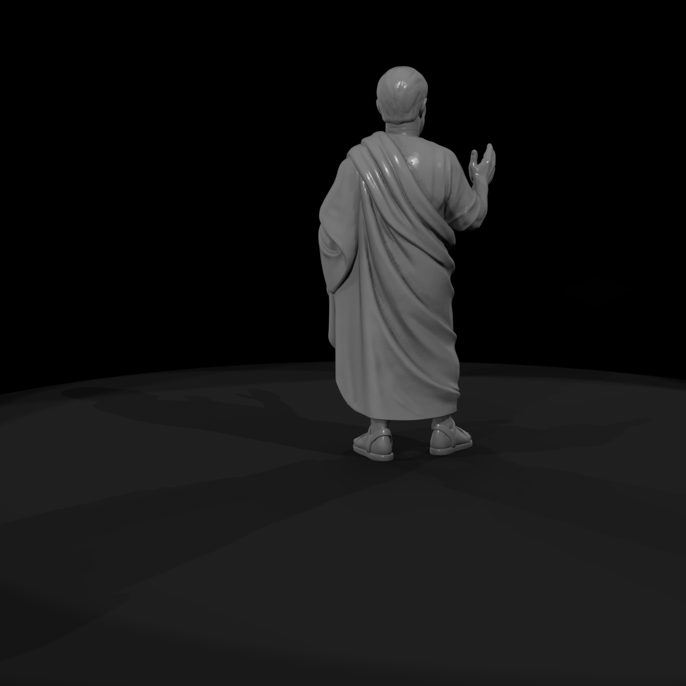 Hist 0205 Roman Senator Miniature Figure