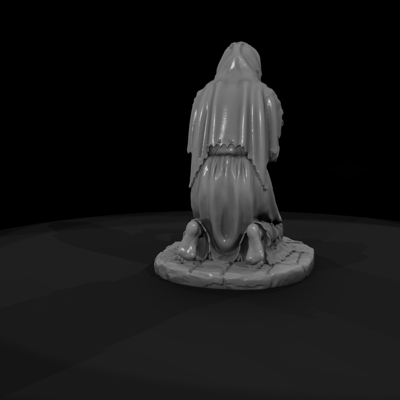 Vag 007 Medieval Old Beggar Woman