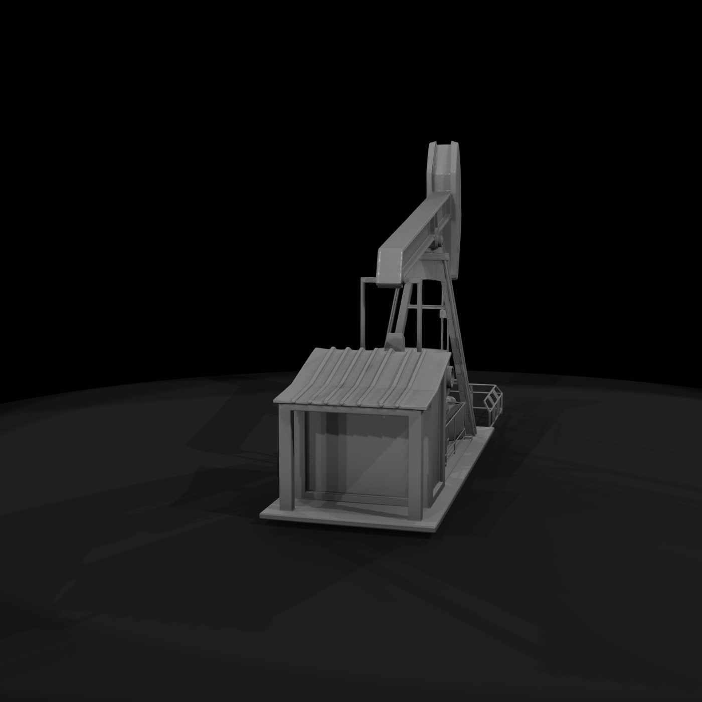 Oil Pump Jack and Model Railways