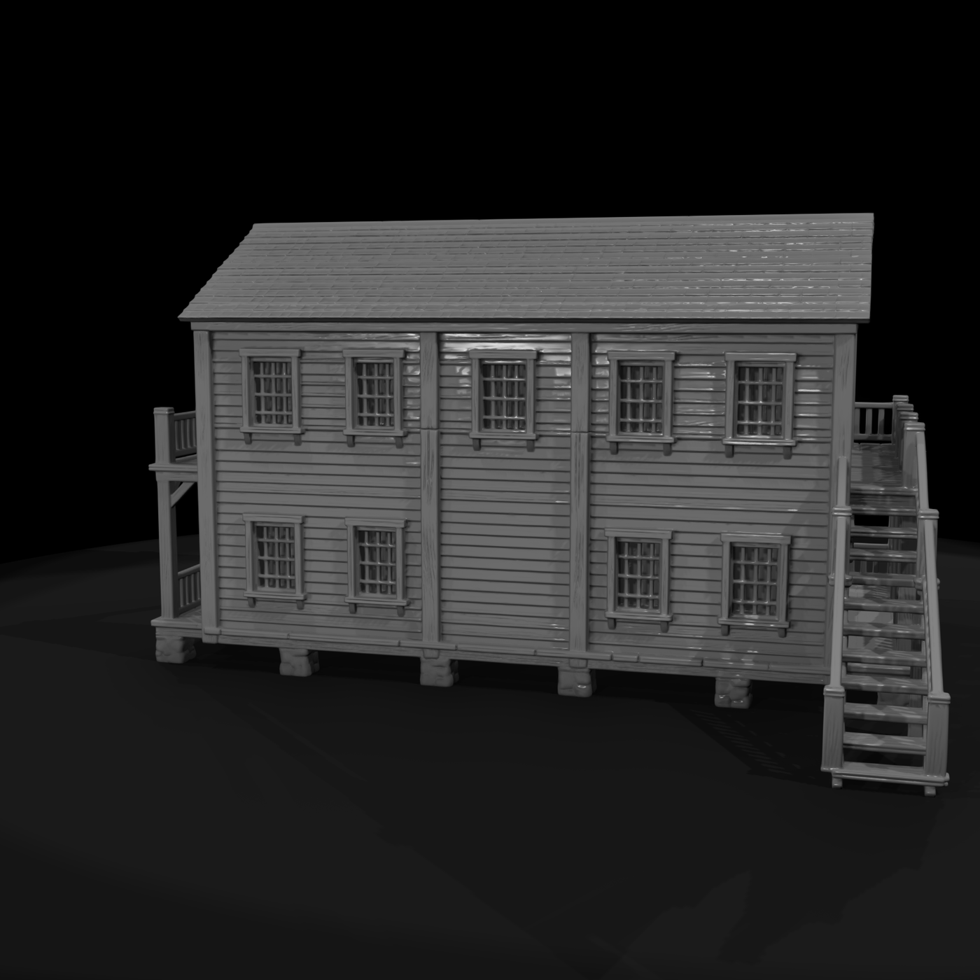 Frontier Fort Officers' Quarters