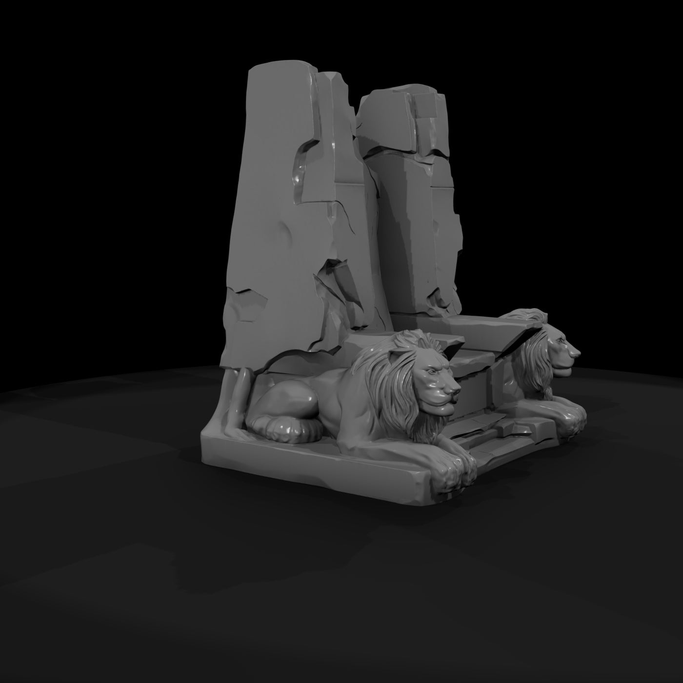 lion-throne-fantasy-diorama-tabletop-throne-356998