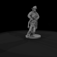 Firefighter Carrying a Rescued Victim — thumbnail 8