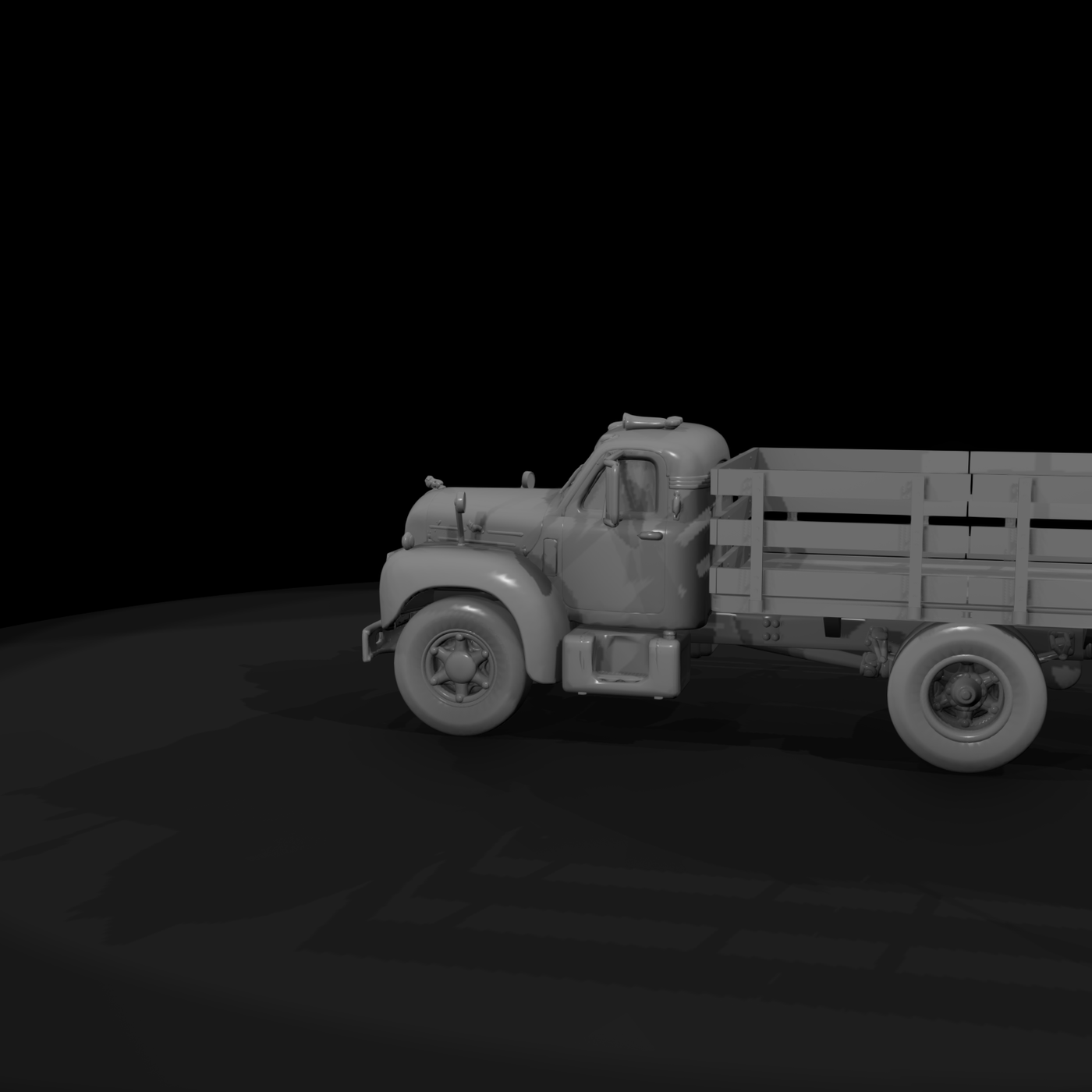 1955 Mack Stake-Side Truck