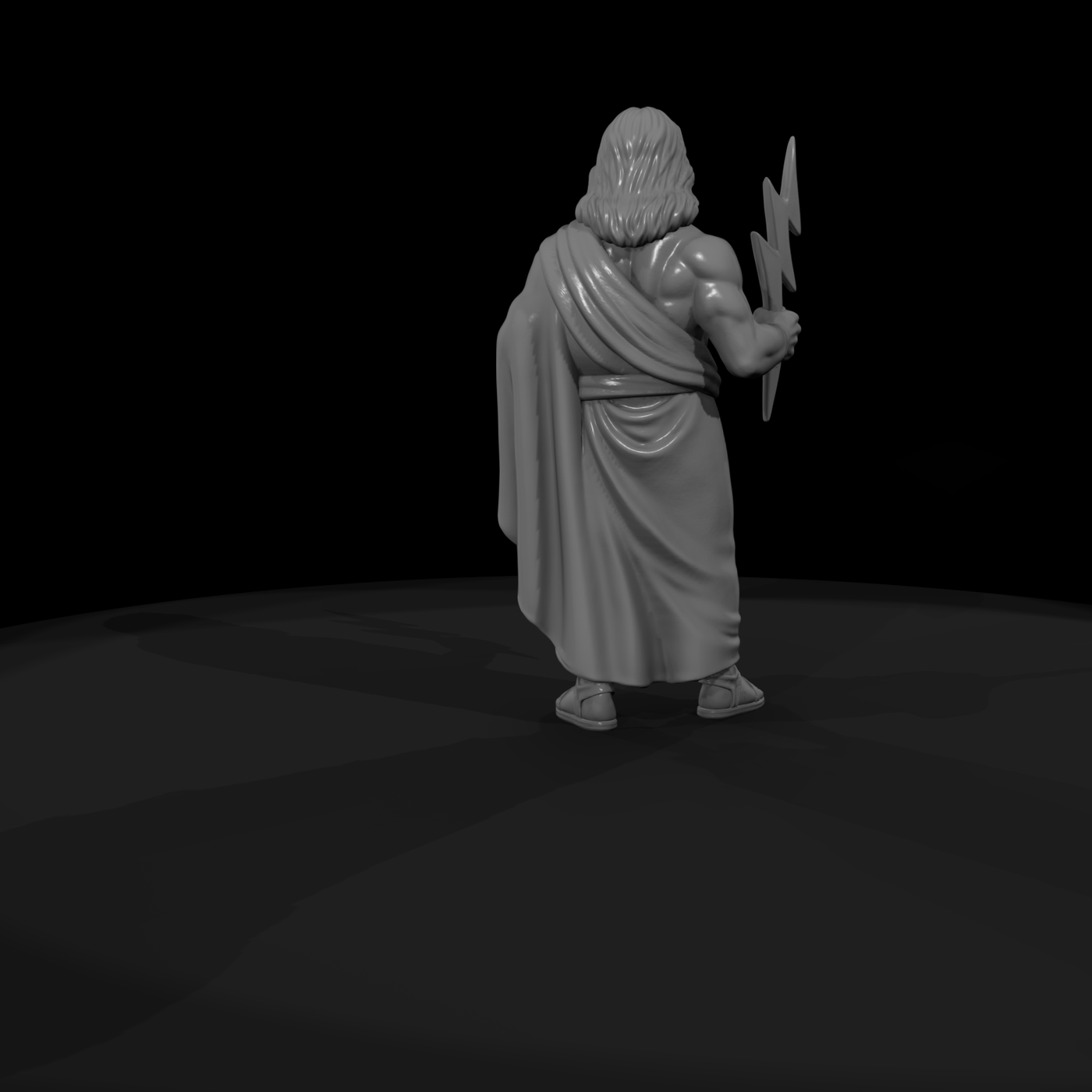 Myth 0250 Mythology Zeus Miniature Figure