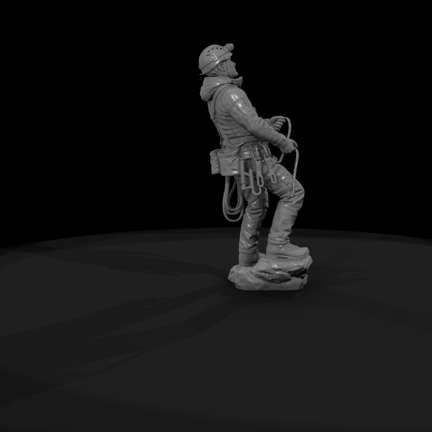 Poparc 0037 Mountain Rescue Climber