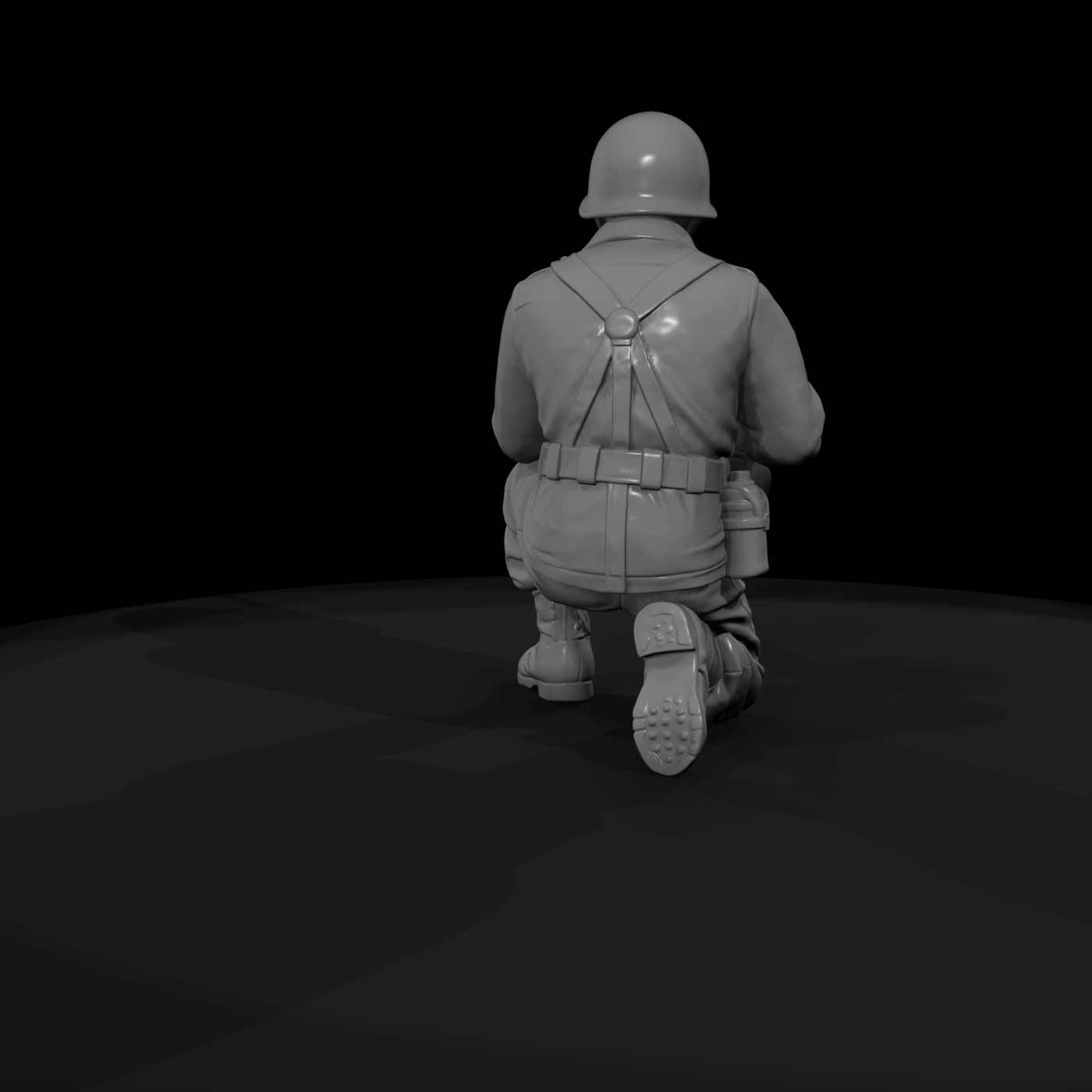 Ww2 Army 084 Wwii U S Army Scout Figure